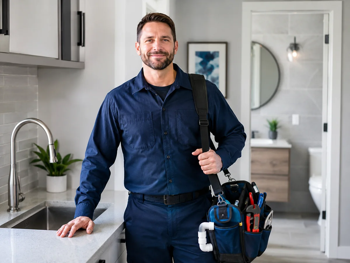 Plombier professionnel et approche de confiance